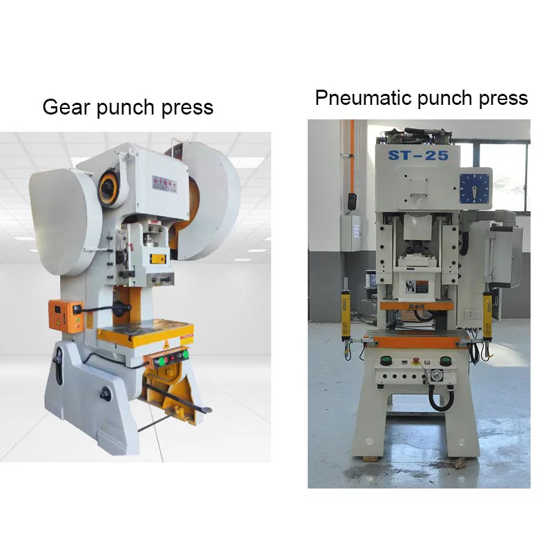 Whats the difference between gear press and pneumatic punch press